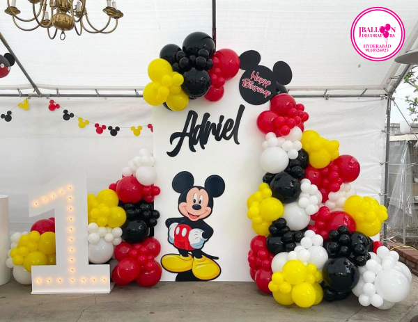 Mickey Mouse Birthday Theme - 2