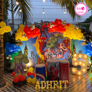 Avengers Birthday Theme