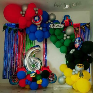 Avengers Birthday Theme