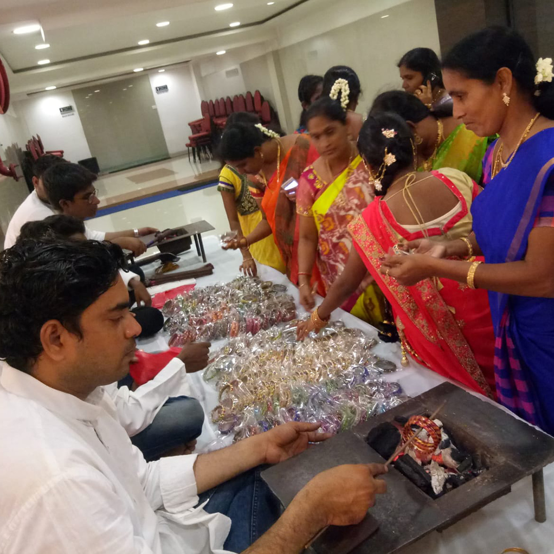 bangle making