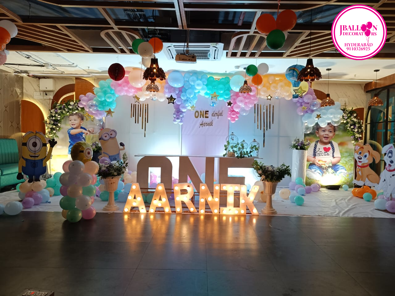 Minions Birthday Theme
