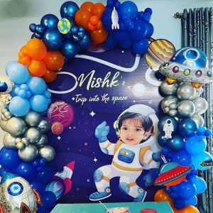 Space Theme Birthday Decoration