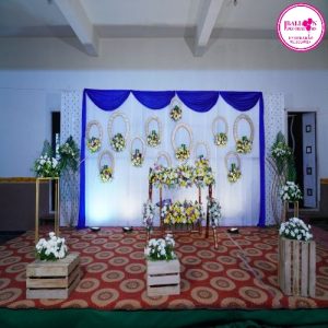 cradle ceremony stage decoration