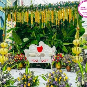 Half Saree Function Decoration