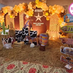 Cowboy Birthday Theme