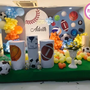 Football Theme Birthday Decoration