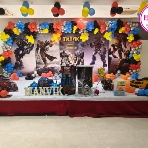 Superhero Birthday Decoration Theme